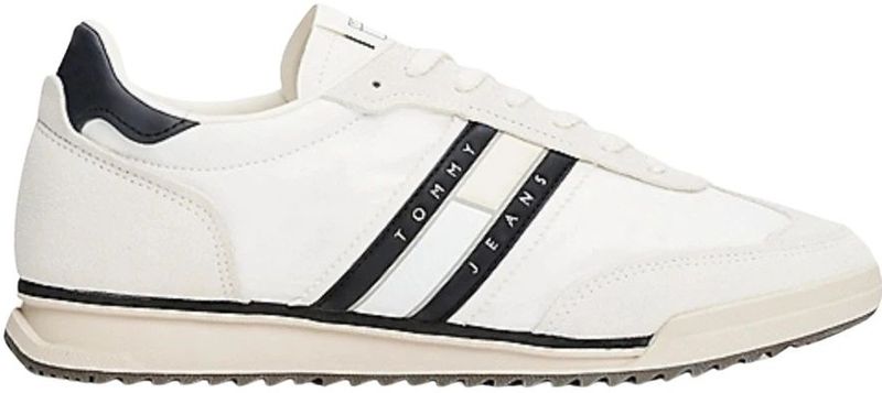 Tommy Hilfiger, Heren, Schoenen, Wit, Maat: 41 EU Leer,