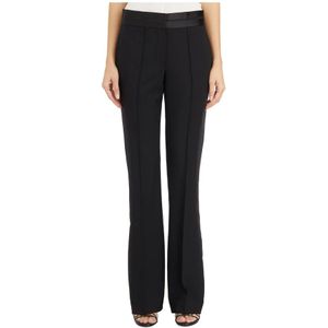 Helmut Lang, Dames, Broeken, Zwart, Maat: S Wol,