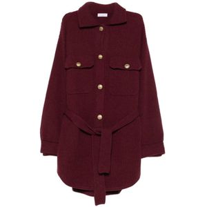 Brunello Cucinelli, Dames, Truien, Bruin, Maat: S