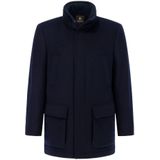 Boggi Milano - Zurigo Car Coat - Jassen - Blauw - Heren - Wol