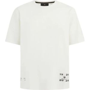 Belstaff, Heren, Tops, Wit, Maat: S Katoen,