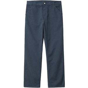 Carhartt Wip, Heren, Broeken, Blauw, Maat: W33 Katoen,