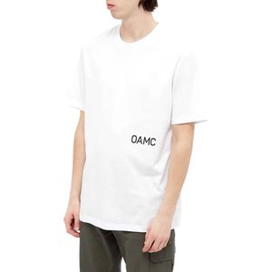 Oamc, Heren, Tops, Wit, Maat: L Katoen,