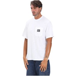 Market, Heren, Tops, Wit, Maat: L