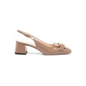 Tod's Metallic Ciprina ADN T4 Zap Vernice , Pink , Dames , Maat: 35 EU