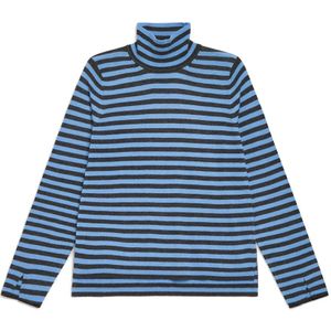 Maliparmi, Dames, Truien, Blauw, Maat: L Wol,