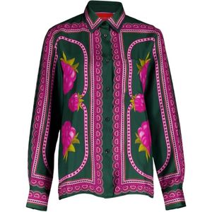 La DoubleJ, Dames, Blouses & Shirts, Veelkleurig, Maat: L Zijde,