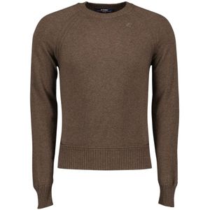 K-Way, Heren, Truien, Bruin, Maat: M Kasjmier,