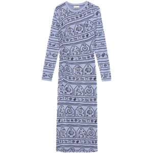 Ganni, Dames, Jurken, Veelkleurig, Maat: XS