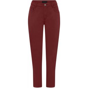 C.Ro, Dames, Broeken, Rood, Maat: S Katoen,