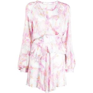 Iro, Dames, Jurken, Veelkleurig, Maat: XS Viscose,
