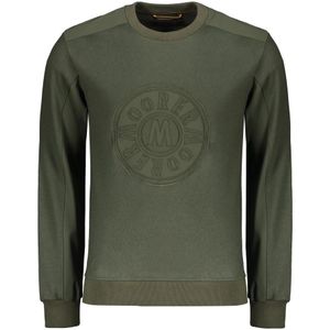Moorer, Heren, Sweatshirts & Hoodies, Groen, Maat: M