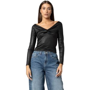 Kocca, Dames, Tops, Zwart, Maat: L Poliester,