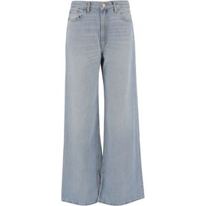Re/Done, Dames, Jeans, Blauw, Maat: W24 Denim,