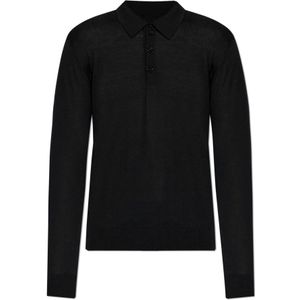 Giorgio Armani, Heren, Truien, Zwart, Maat: XL Wol,