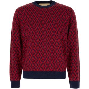 Valentino Garavani, Heren, Truien, Rood, Maat: M Katoen,