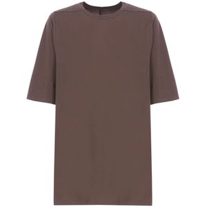Rick Owens, Heren, Tops, Bruin, Maat: S Katoen,