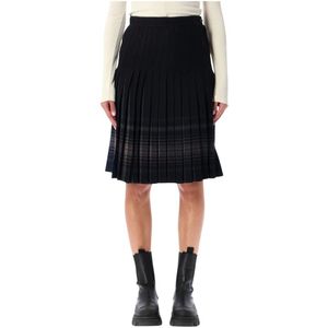 LOW Classic, Dames, Rokken, Grijs, Maat: M Wol,