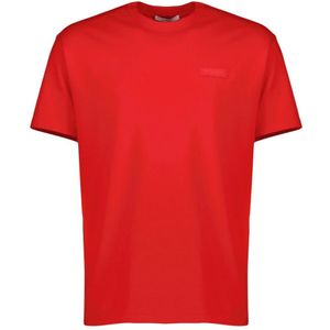 Givenchy, Heren, Tops, Rood, Maat: L Katoen,