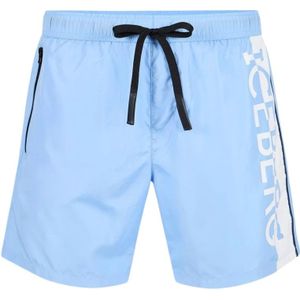 Iceberg, Heren, Badkleding, Blauw, Maat: 2XL Poliester,