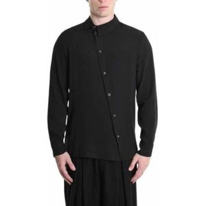 La Haine Inside Us, Heren, Overhemden, Zwart, Maat: XL Viscose,