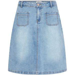 Cream, Dames, Rokken, Blauw, Maat: XL Denim,