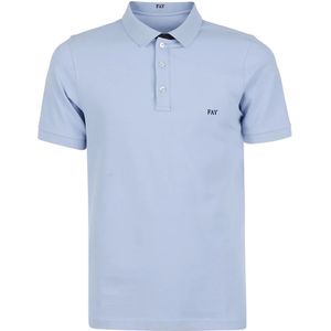 Fay, Heren, Tops, Blauw, Maat: XL Katoen,