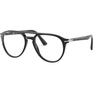 Persol - PO3160V - Optische Monturen - Zwart - Acetaat - Piloot