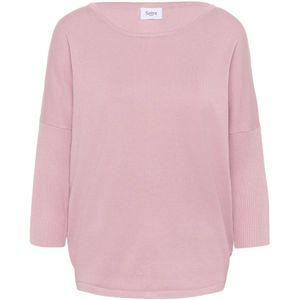 Saint Tropez, Dames, Truien, Roze, Maat: L Viscose,