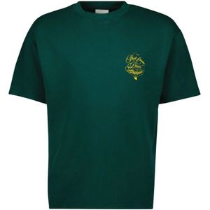 Drole de Monsieur, Heren, Tops, Groen, Maat: M Katoen,