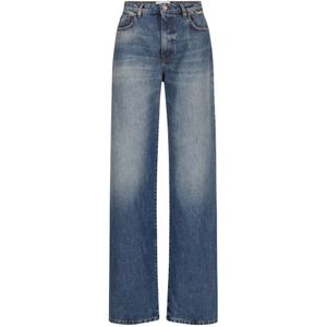 Iceberg, Dames, Jeans, Blauw, Maat: W27 Denim,