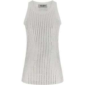 The Attico, Dames, Tops, Wit, Maat: XS Katoen,