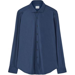Xacus, Heren, Overhemden, Blauw, Maat: XL