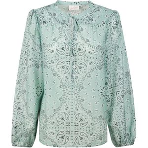 MC2 Saint Barth, Dames, Blouses & Shirts, Blauw, Maat: M Poliester,