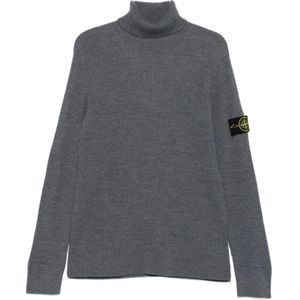 Stone Island, Heren, Truien, Grijs, Maat: L