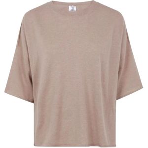 Liviana Conti, Dames, Truien, Beige, Maat: M