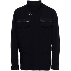 Fay, Heren, Jassen, Blauw, Maat: 2XL Jersey,