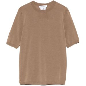 Max Mara, Dames, Truien, Bruin, Maat: L