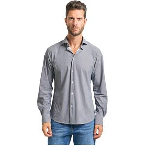 YES Zee, Heren, Overhemden, Blauw, Maat: M