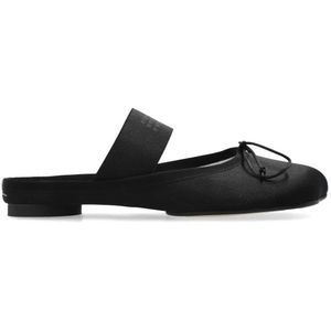 MM6 Maison Margiela, Dames, Schoenen, Zwart, Maat: 41 EU Leer,