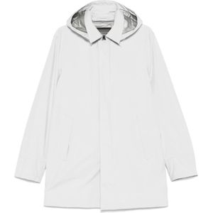 Herno, Heren, Jassen, Wit, Maat: M Polyamide,