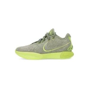 Nike LeBron XXI Streetwear Basketbalschoenen , Green , Heren , Maat: 42 1/2 EU