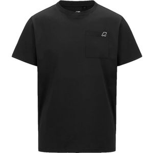 K-Way, Heren, Tops, Zwart, Maat: L Jersey,