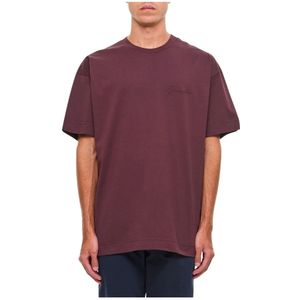 Givenchy, Heren, Tops, Paars, Maat: S