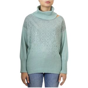 Brand Unique, Dames, Truien, Groen, Maat: XS