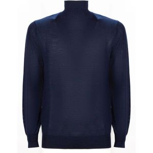 Kangra, Heren, Truien, Blauw, Maat: L Wol,