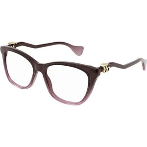 Gucci - GG1012O 003 - Optische Monturen - Bordeaux - Acetaat