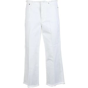 Michael Kors, Dames, Jeans, Wit, Maat: W25 Katoen,