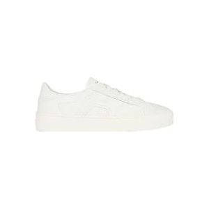 Santoni Witte Sneakers - Stijlvol en Trendy , White , Heren , Maat: 44 EU