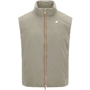 K-Way, Heren, Jassen, Grijs, Maat: L